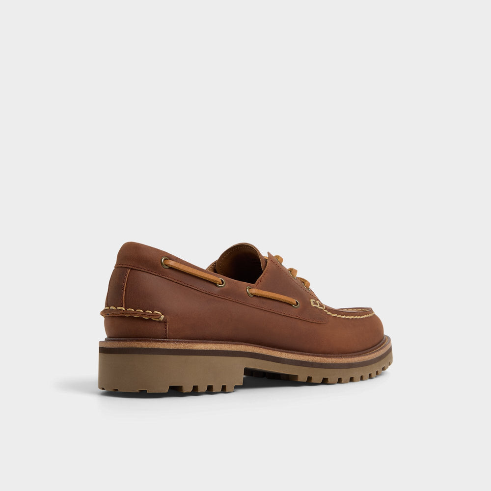Aldo Cedric in Brown Overflow - Boat shoe Men