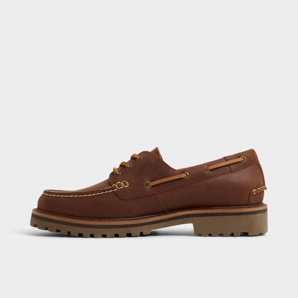 Aldo Cedric in Brown Overflow - Boat shoe Men