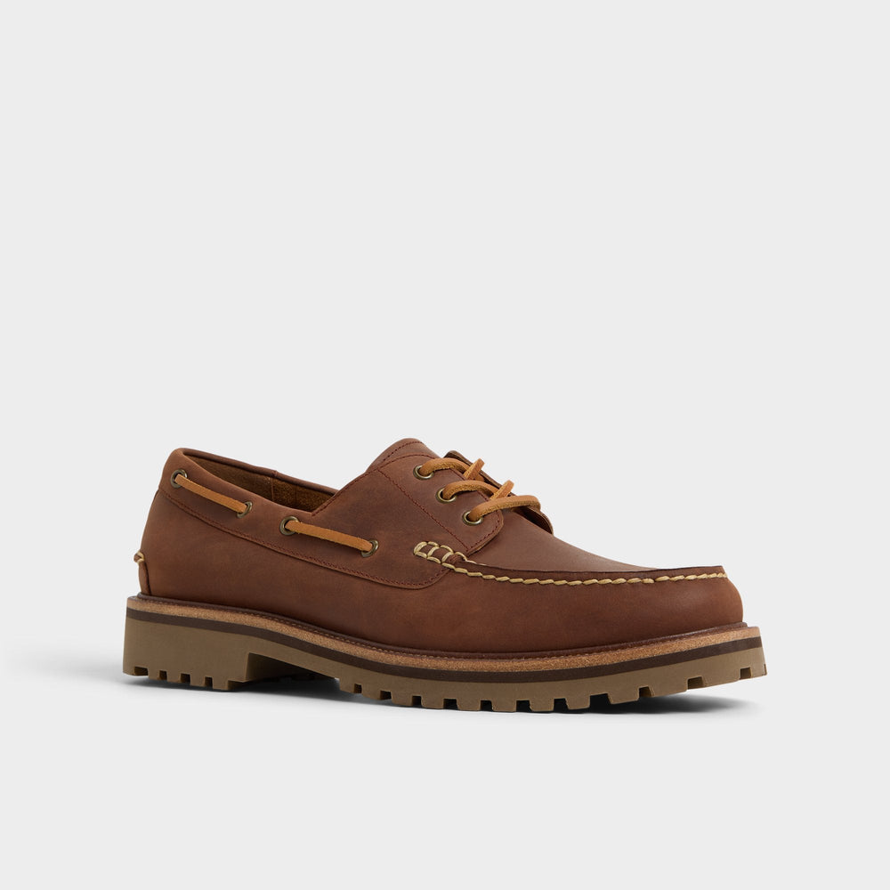 Aldo Cedric in Brown Overflow - Boat shoe Men