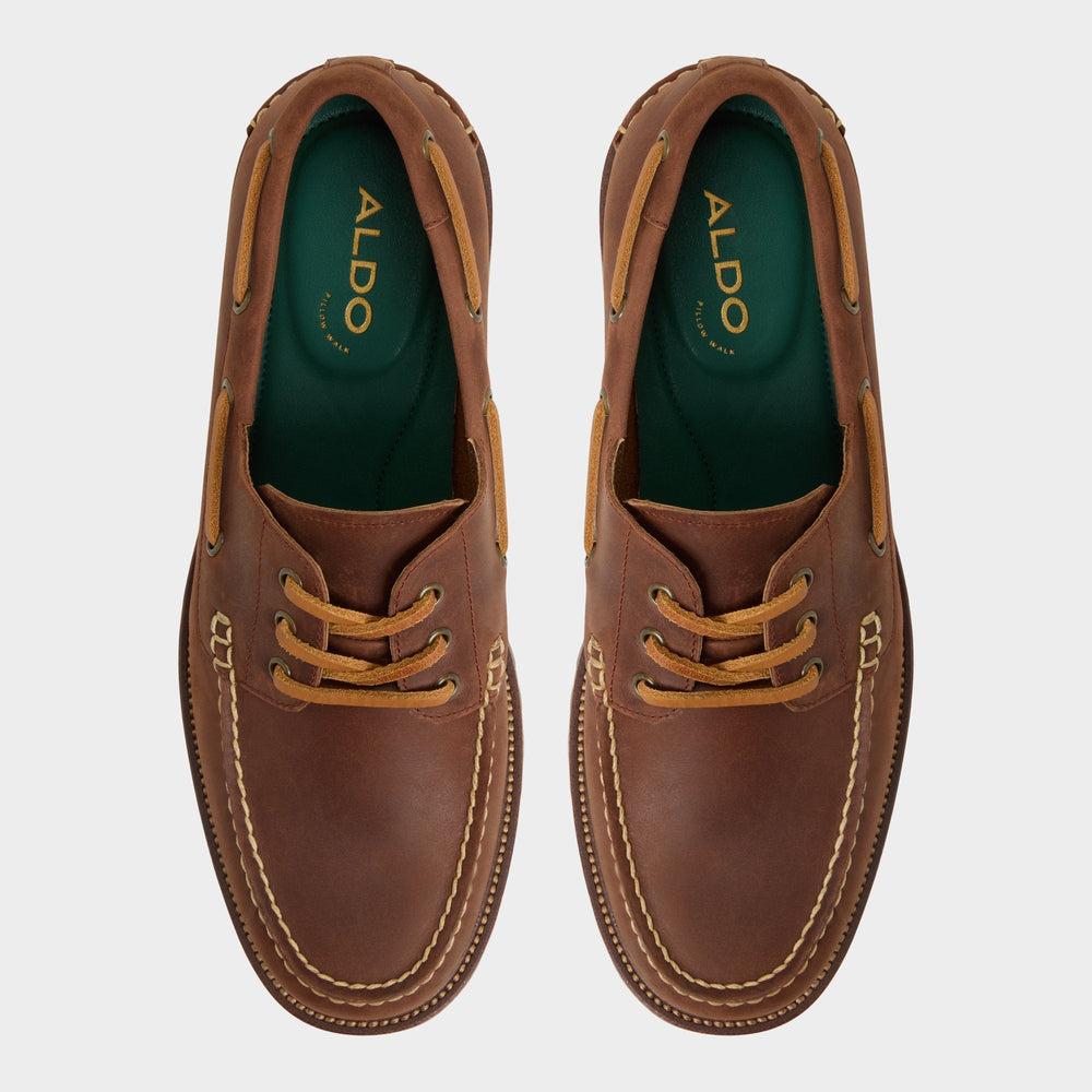 Aldo Cedric in Brown Overflow - Boat shoe Men