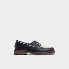 Aldo Cedric in Navy - Boat shoe Men