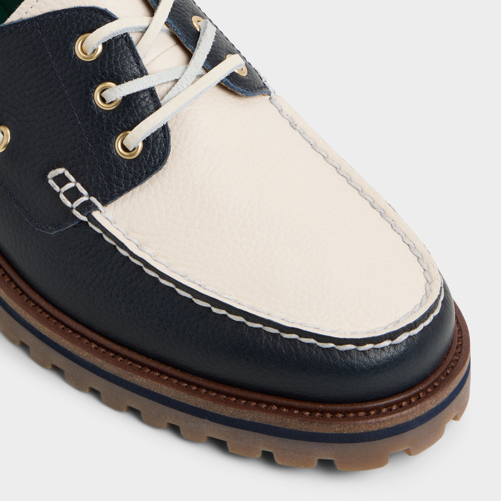 Aldo Cedric in Navy - Boat shoe Men