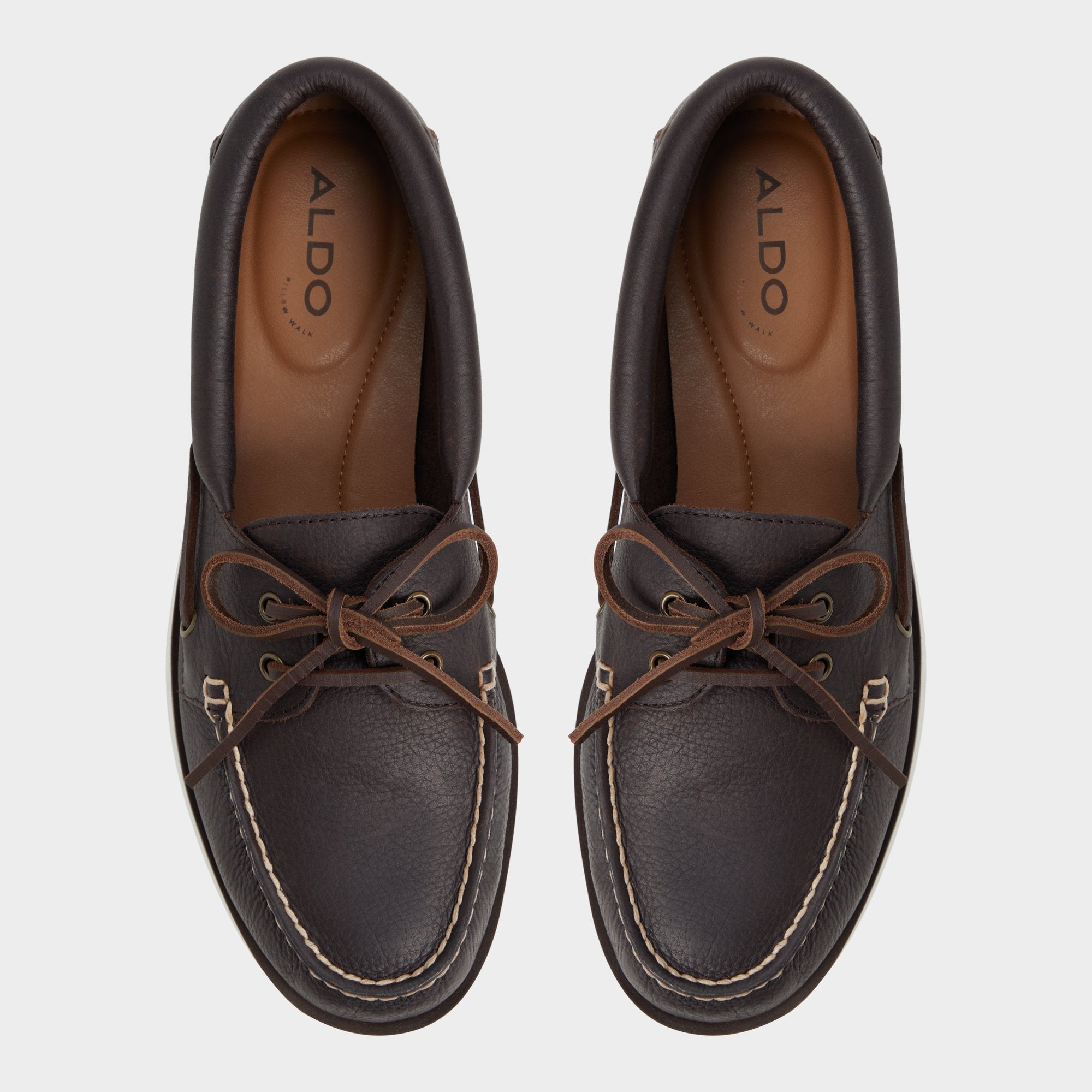 Aldo Musker Dark Brown Men's Boat shoes - Boat shoe Men