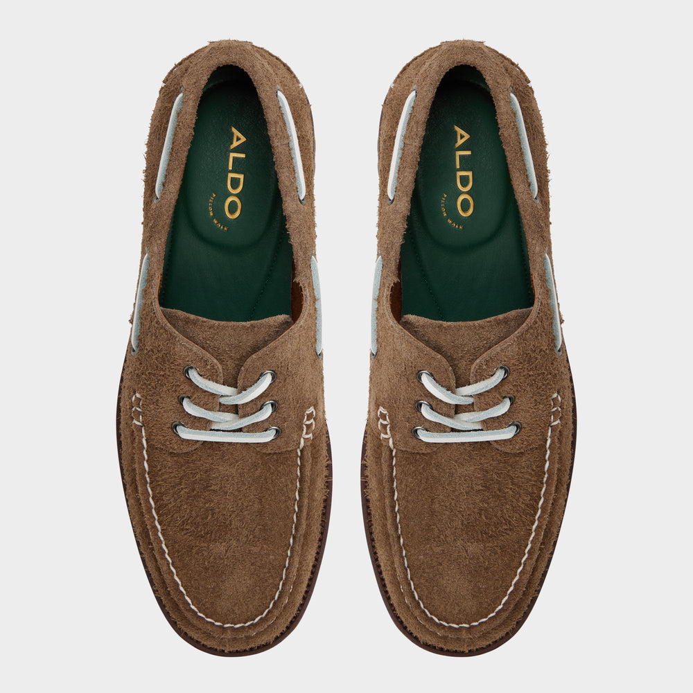 Aldo Cedric in Open Brown - Boat shoe Men
