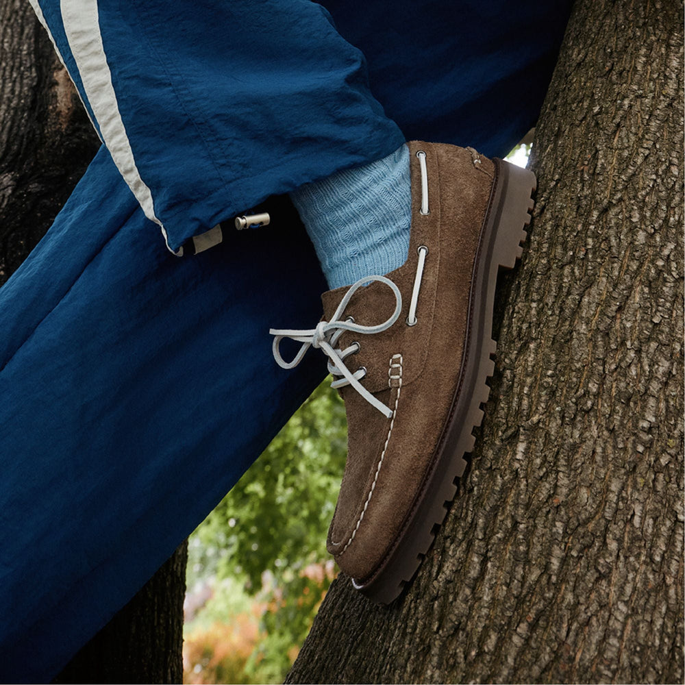 Aldo Cedric in Open Brown - Boat shoe Men