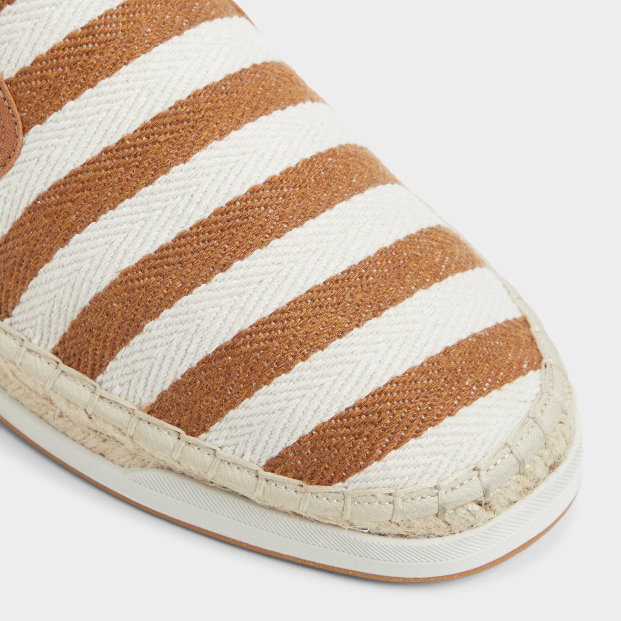 Aldo Johnney Cognac Textile Canvas Men's Espadrilles - Espadrille Men
