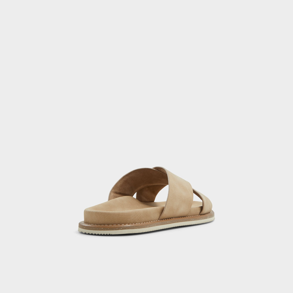 Aldo Marrin Beige Men's Slides - Slide sandal Men
