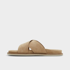 Aldo Marrin Beige Men's Slides - Slide sandal Men