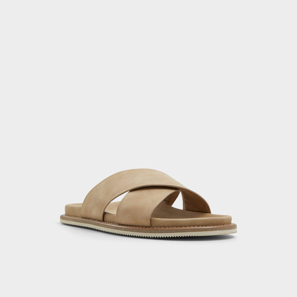 Aldo Marrin Beige Men's Slides - Slide sandal Men