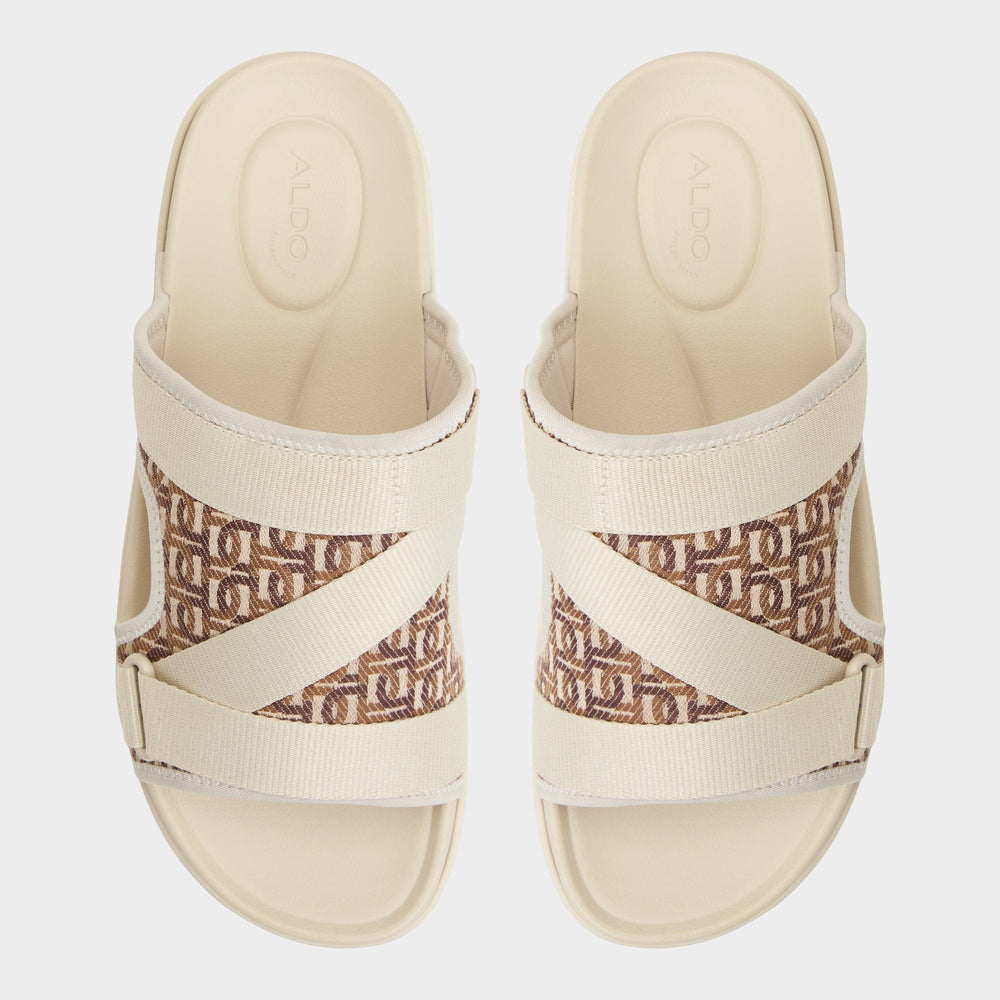 Aldo Deniels Medium Beige Men's Slides - Slide sandal Men