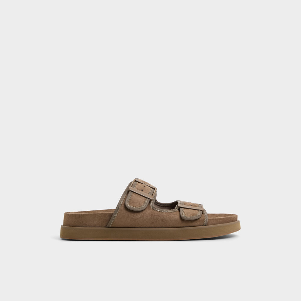 Aldo Sunnyside Light Brown Men's Slides - Slide sandal Men