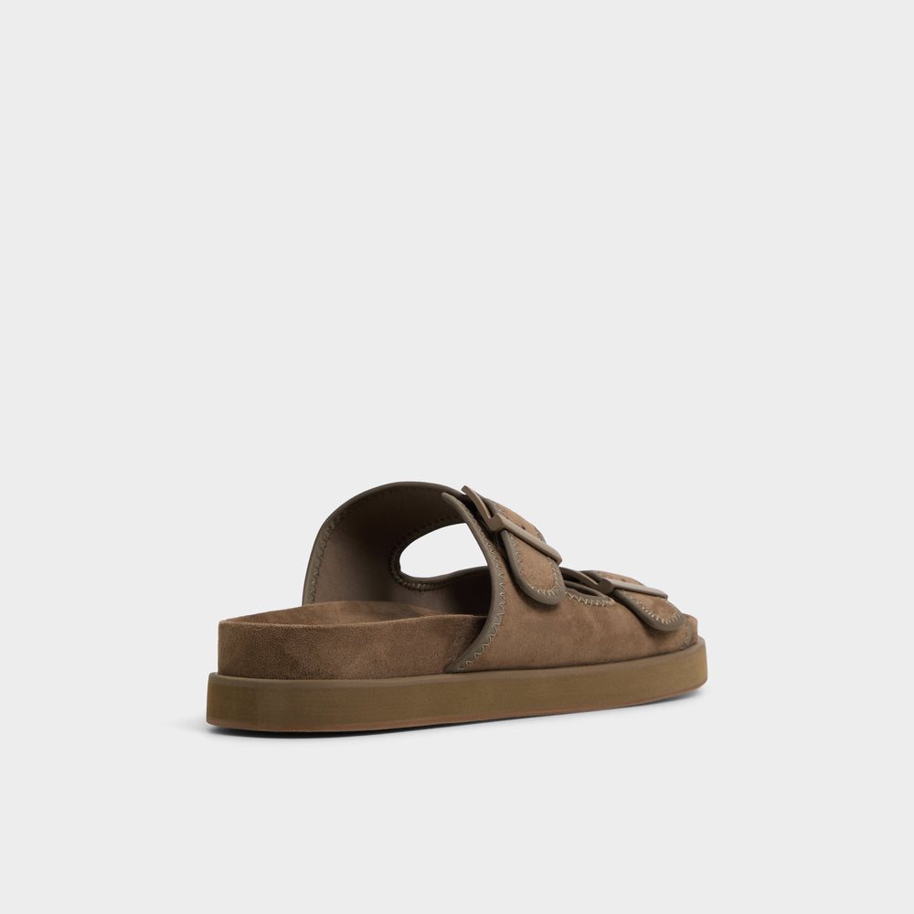 Aldo Sunnyside Light Brown Men's Slides - Slide sandal Men