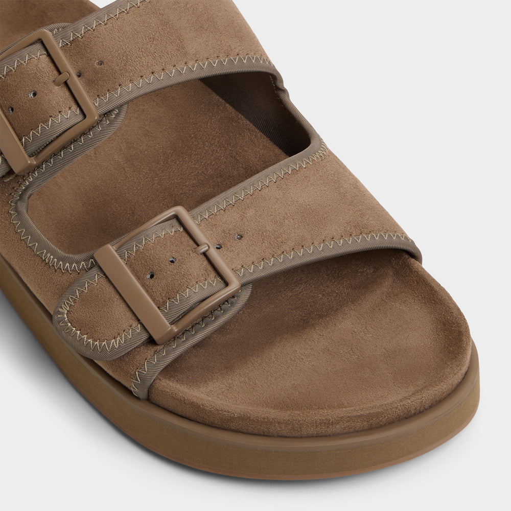 Aldo Sunnyside Light Brown Men's Slides - Slide sandal Men