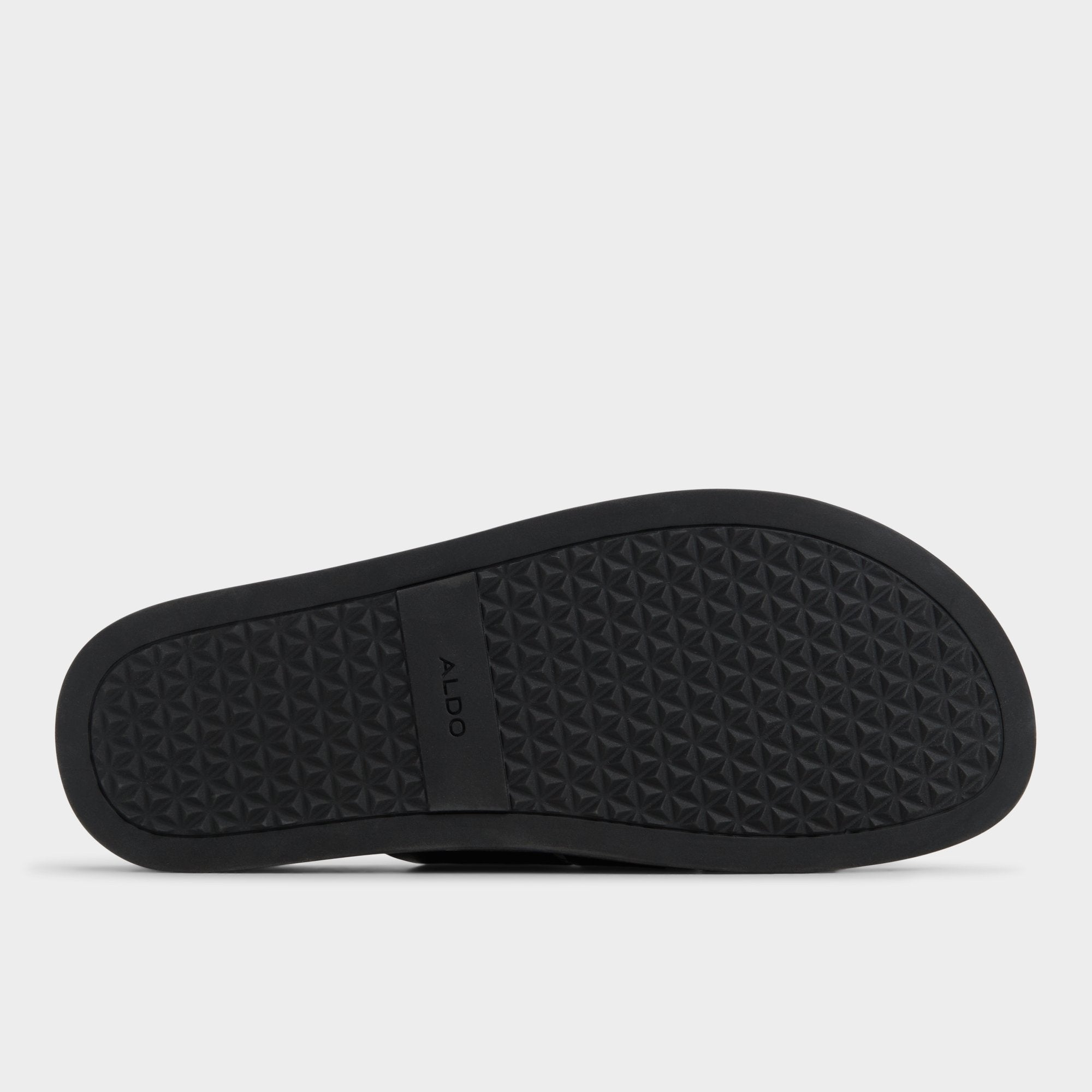 Aldo Padien Black Men's Sandals & Slides - Slide sandal Men
