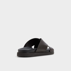 Aldo Darley Dark Brown Men's Sandals & Slides - Strappy flat sandal Men