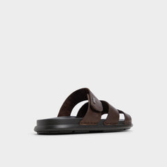 Aldo Windham Dark Brown Men's Sandals & Slides - Slide sandal Men