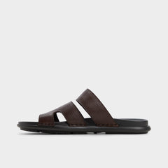 Aldo Windham Dark Brown Men's Sandals & Slides - Slide sandal Men