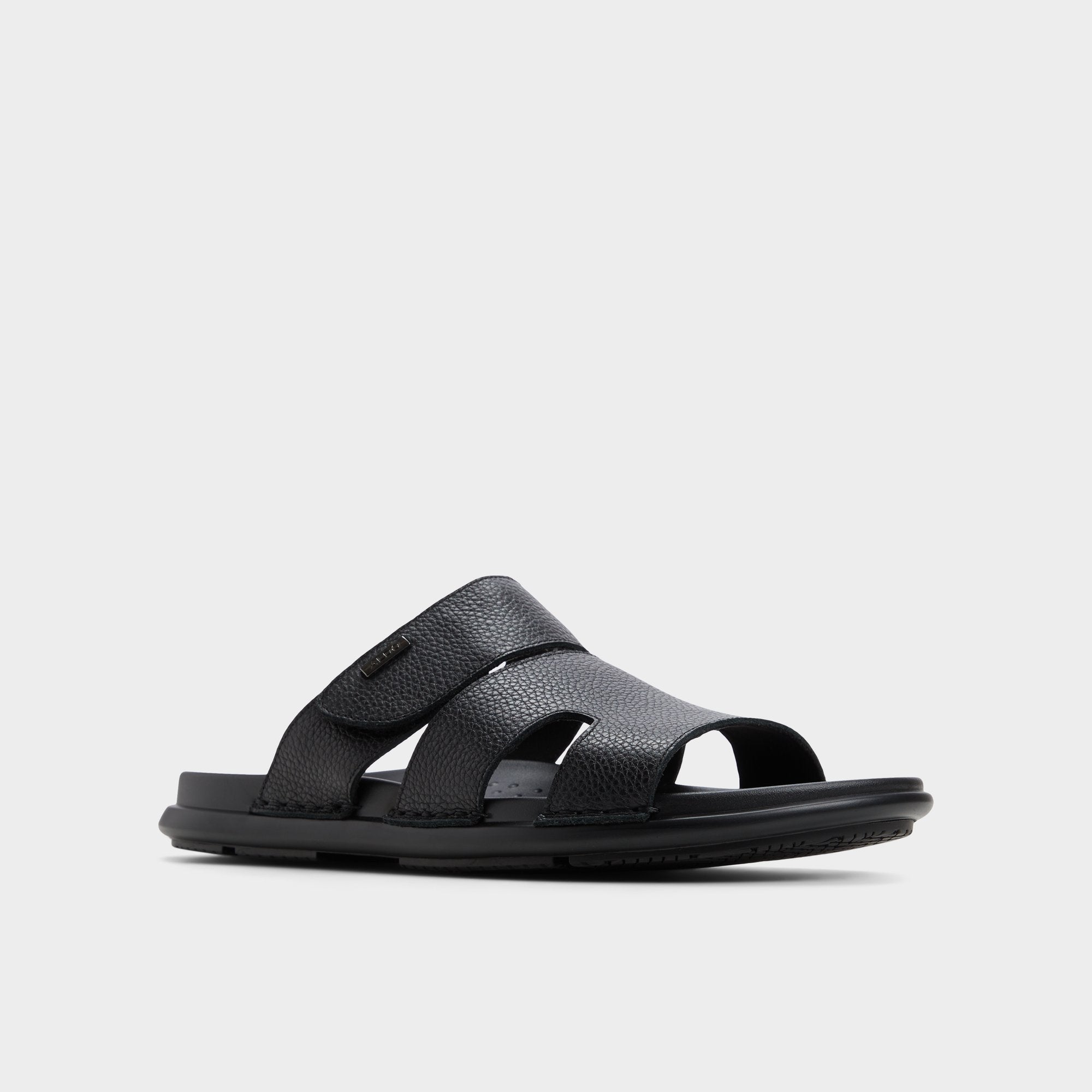 Aldo Windham Black Men's Sandals & Slides - Slide sandal Men
