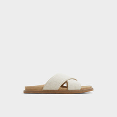 Aldo Marrin Open Beige Men's Slides - Slide sandal Men
