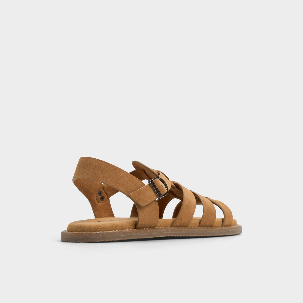 Aldo Warley Camel Men's Sandals & Slides - Strappy flat sandal Men