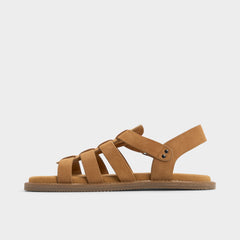 Aldo Warley Camel Men's Sandals & Slides - Strappy flat sandal Men