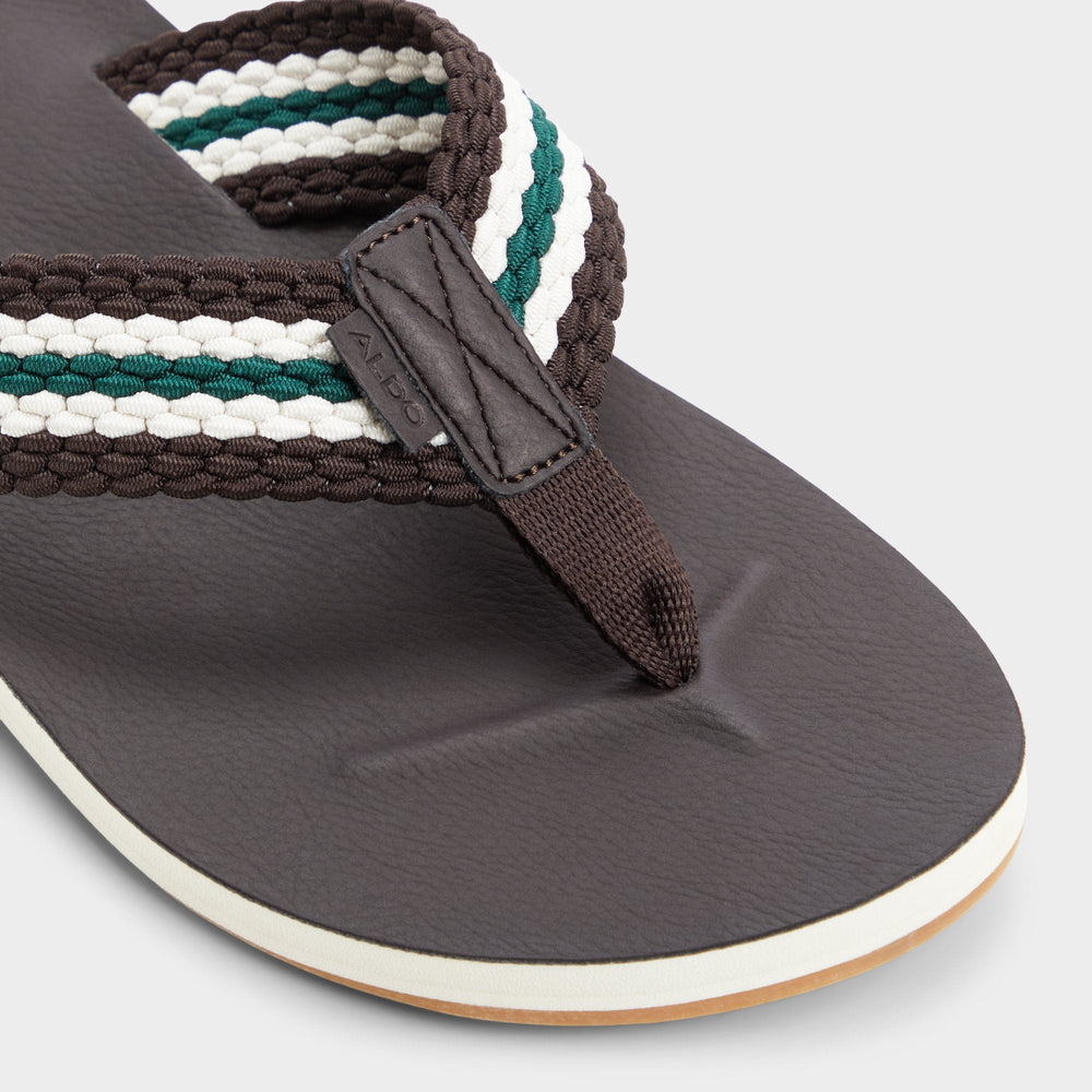 Aldo Adede Dark Brown Men's Flip flops - Flip flop Men