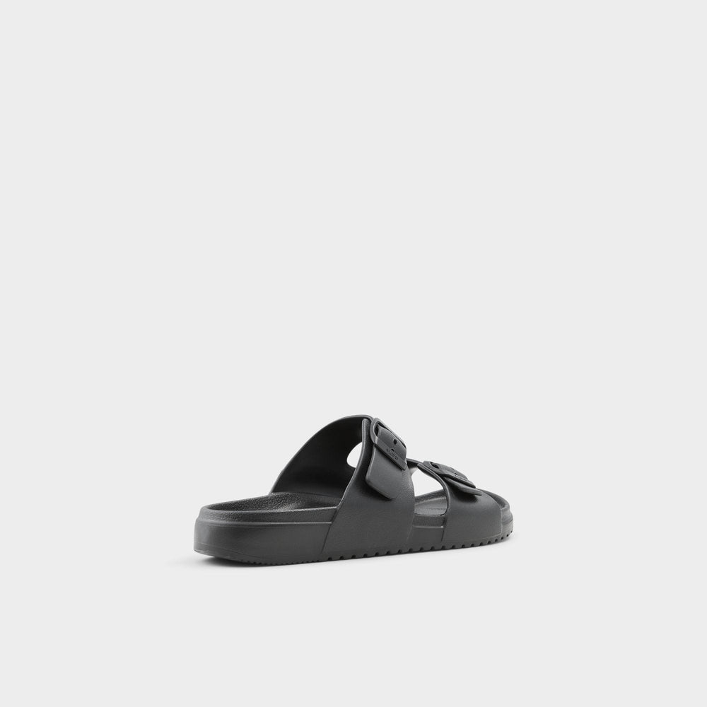 Aldo Hideo Black Men's Slides - Slide sandal Men