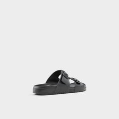 Aldo Hideo Black Men's Slides - Slide sandal Men