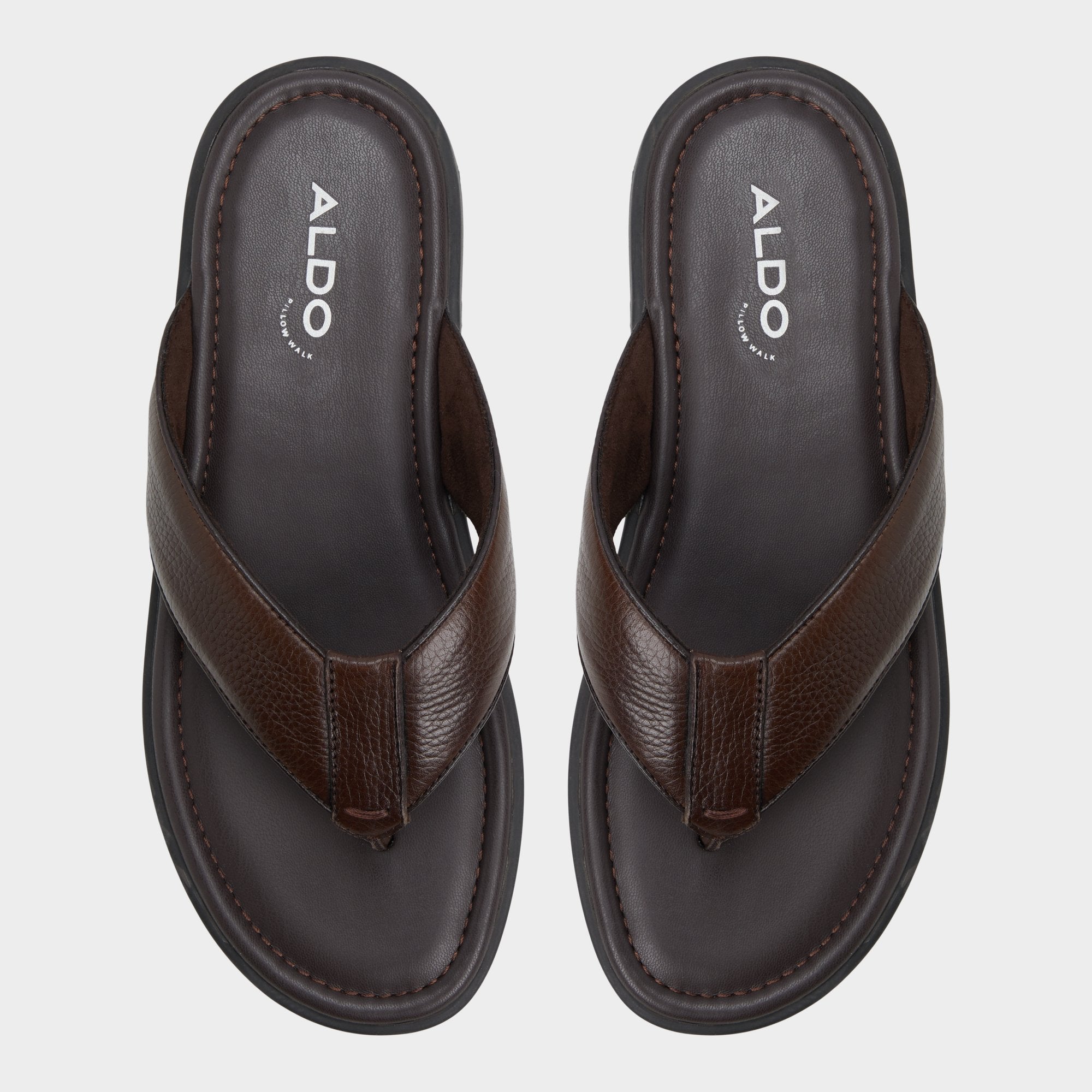Aldo Tazzo Dark Brown Men's Flip flops - Flip flop Men