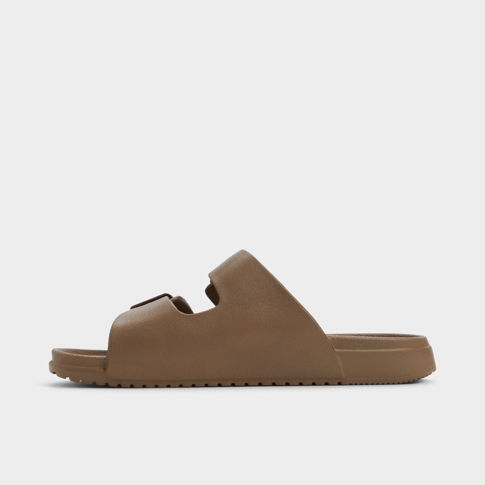Aldo Hideo Light Brown Men's Slides - Slide sandal Men