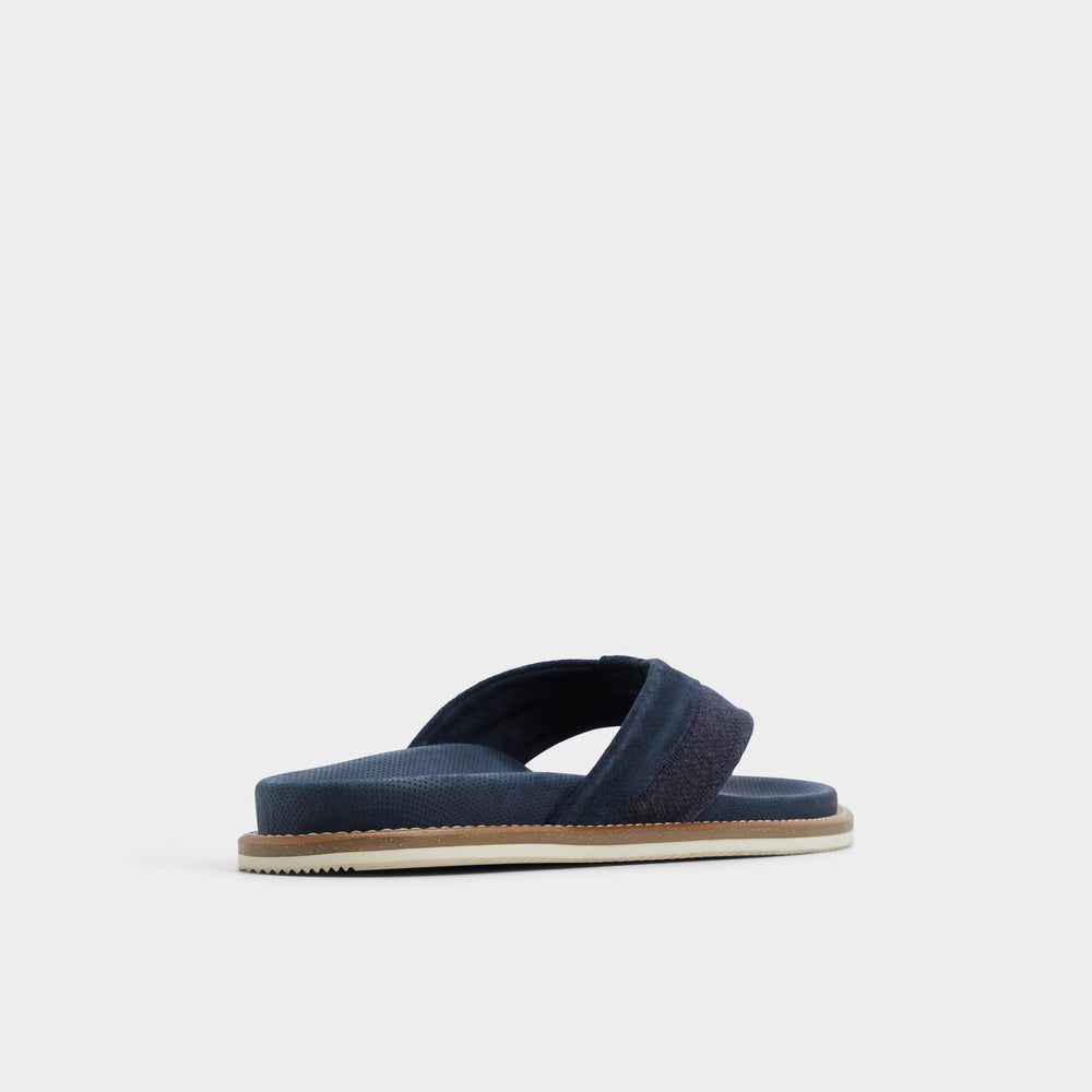 Aldo Beachbreeze Navy Men's Slides - Slide sandal Men