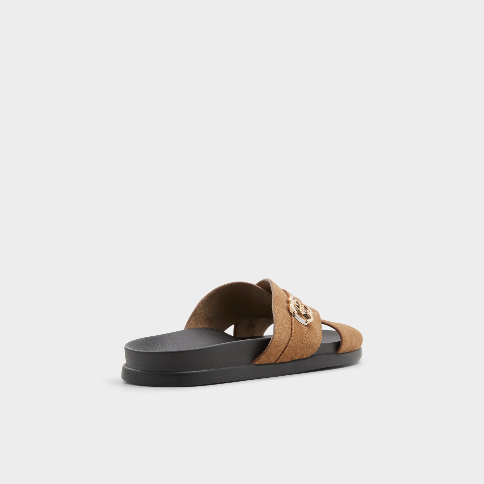 Aldo Delmar Open Brown Men's Slides - Slide sandal Men