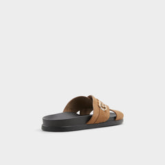 Aldo Delmar Open Brown Men's Slides - Slide sandal Men