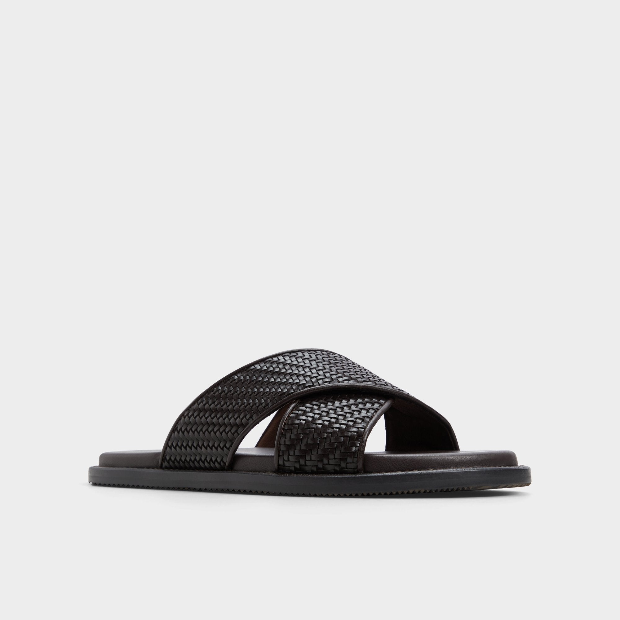 Aldo Tarik Dark Brown Men's Sandals & Slides - Slide sandal Men