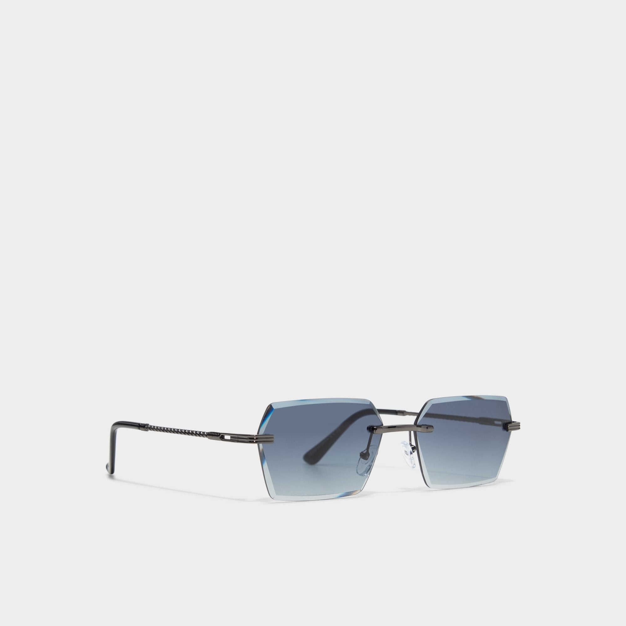 Aldo Kaaolle Dark Grey Men's Rectangle - Rectangle sunglasses Men