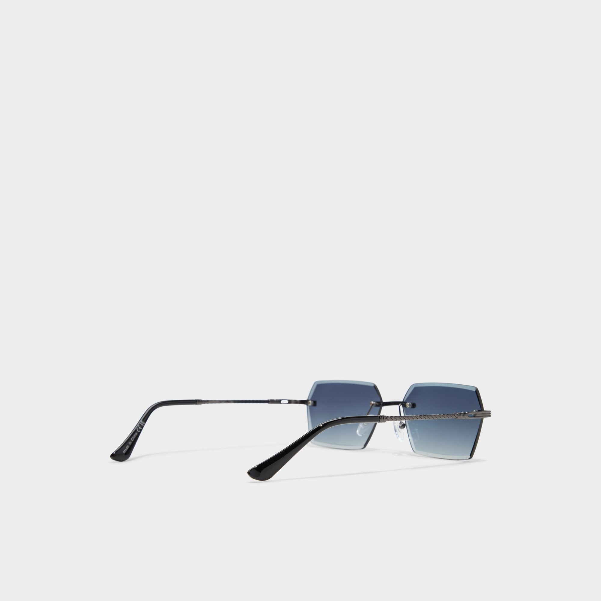 Aldo Kaaolle Dark Grey Men's Rectangle - Rectangle sunglasses Men
