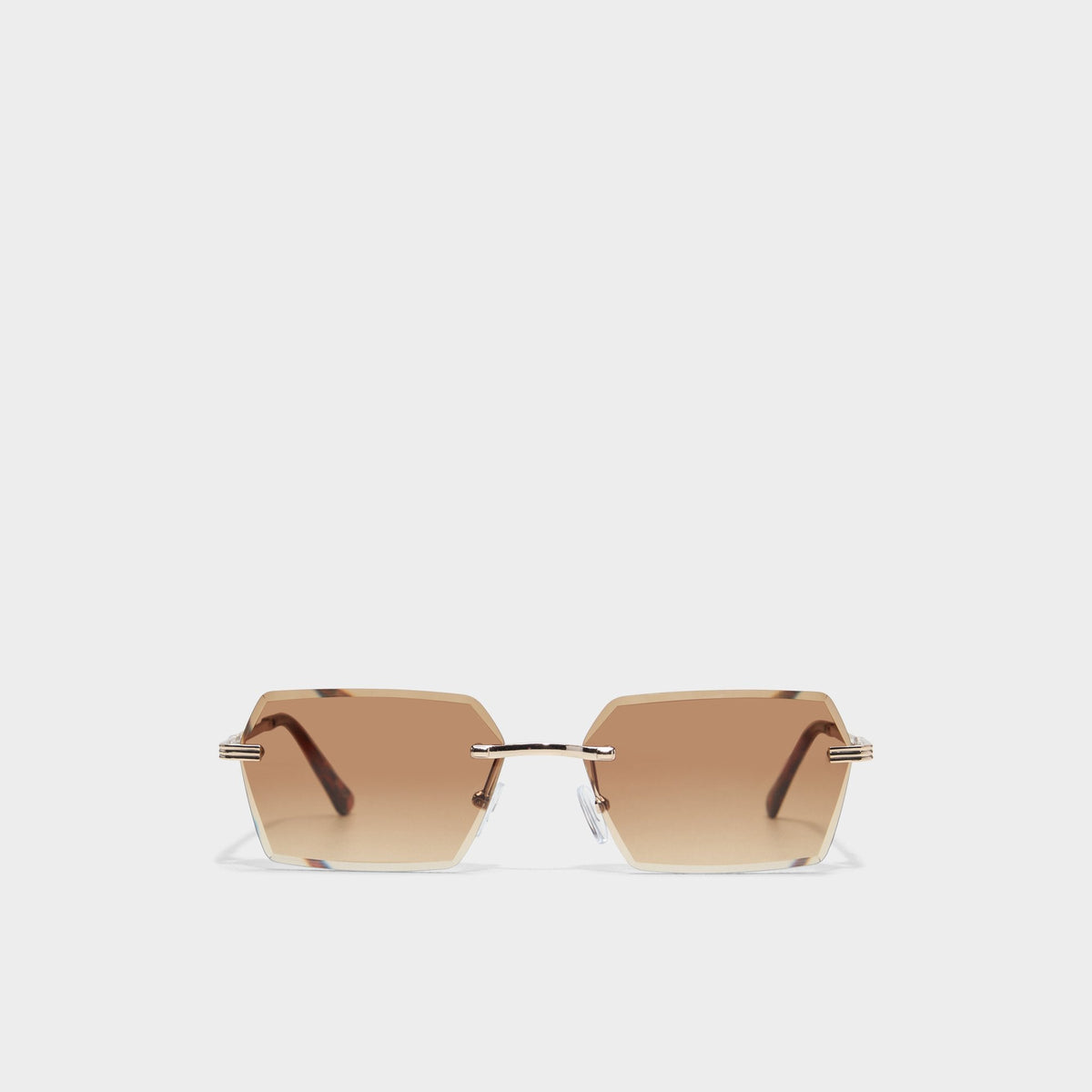 Aldo Kaaolle Gold Men's Rectangle - Rectangle sunglasses Men