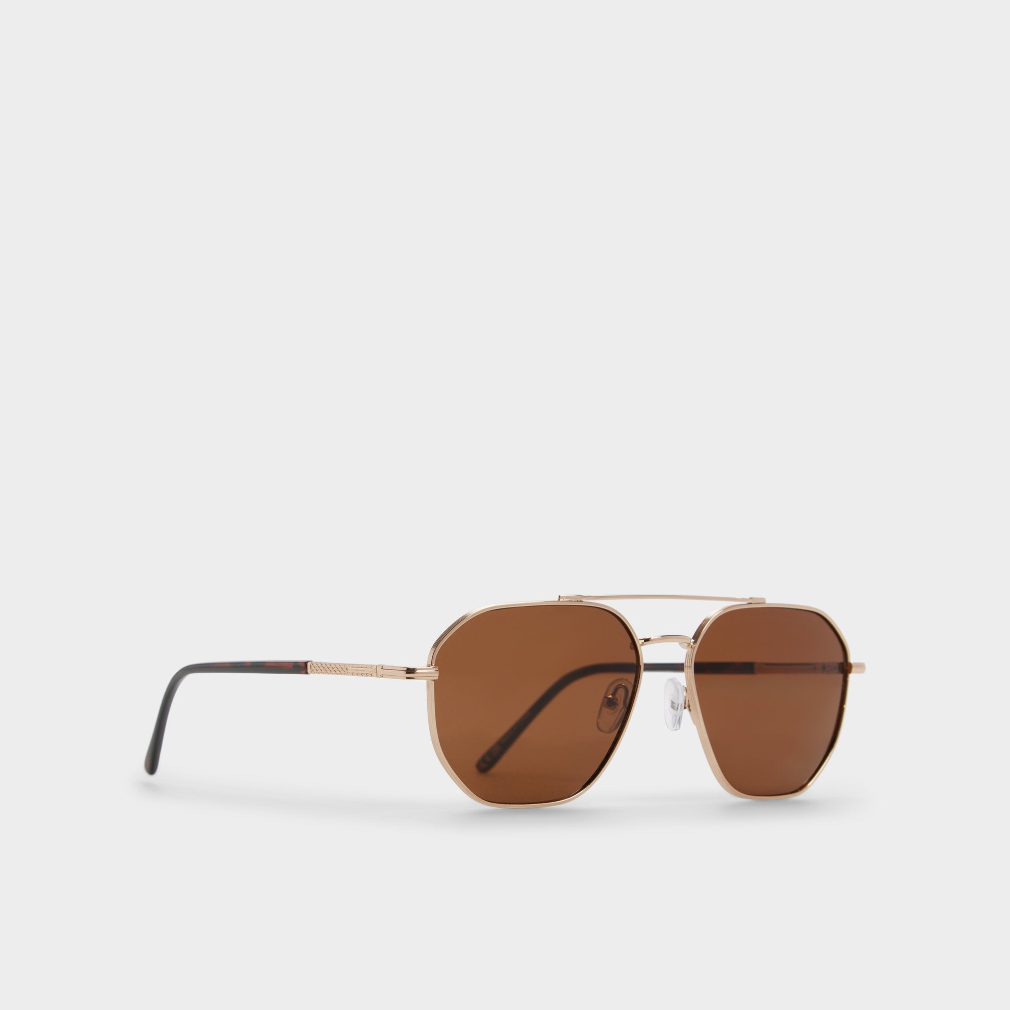 Aldo Biensfeldt in Gold - Aviator sunglasses Men