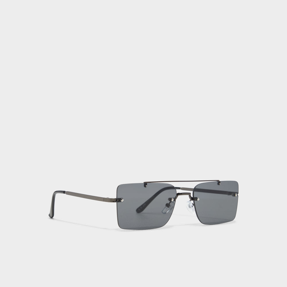 Aldo Oleathien Dark Grey Men's Rectangle - Rectangle sunglasses Men