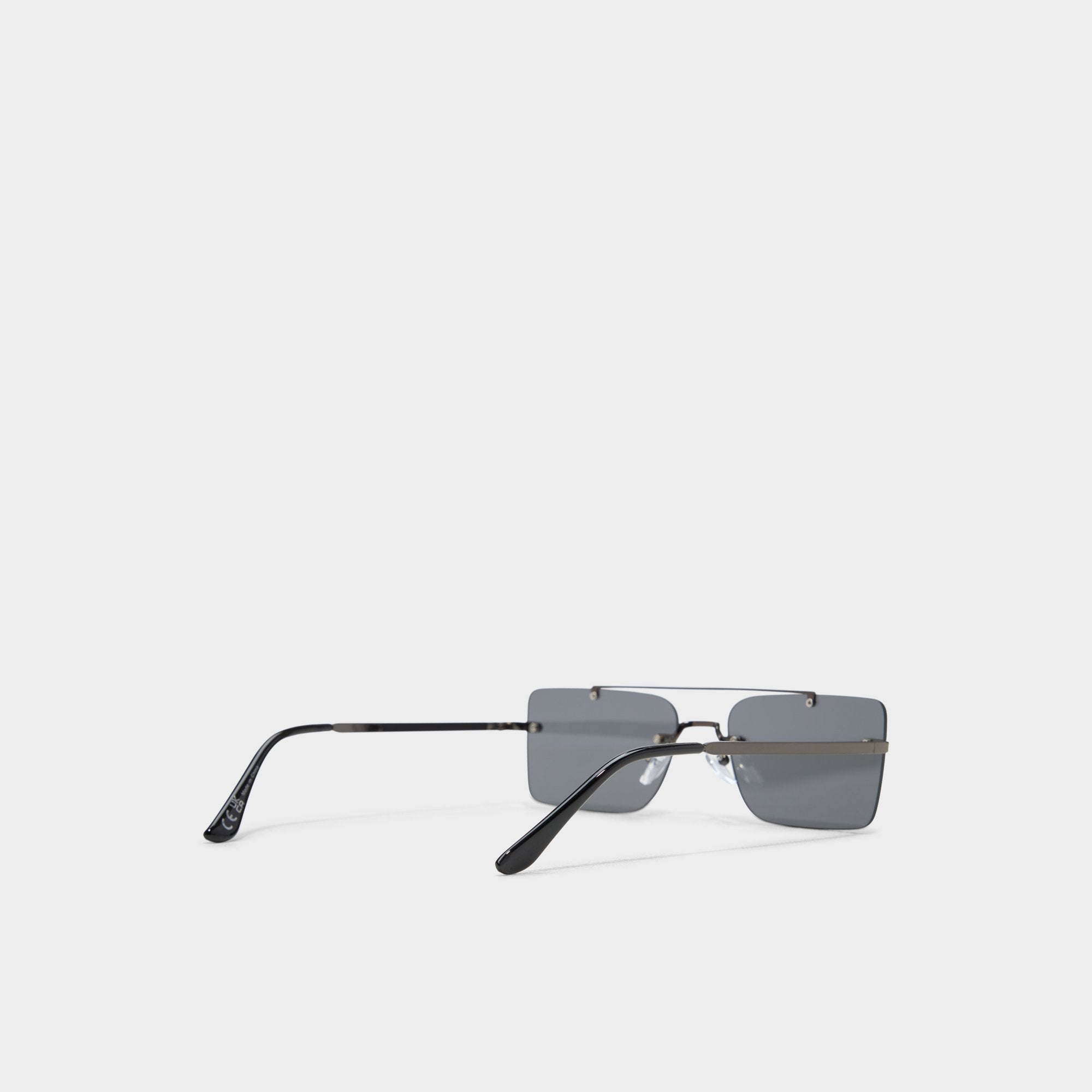 Aldo Oleathien Dark Grey Men's Rectangle - Rectangle sunglasses Men