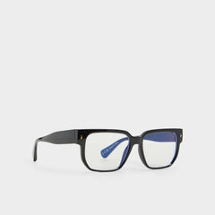 Aldo Nightfall Black Men's Rectangle - Non-prescription reading glasses Men