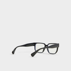 Aldo Nightfall Black Men's Rectangle - Non-prescription reading glasses Men