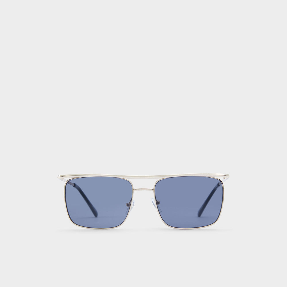 Aldo Seveathien Gold Men's Aviator - Rectangle sunglasses Men