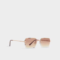 Aldo Arilalith Light Brown Men's Round - Oval sunglasses Men