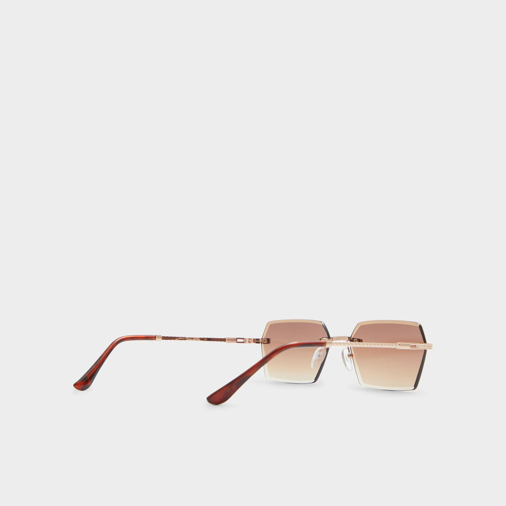 Aldo Arilalith Light Brown Men's Round - Oval sunglasses Men