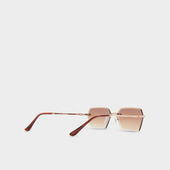 Aldo Arilalith Light Brown Men's Round - Oval sunglasses Men