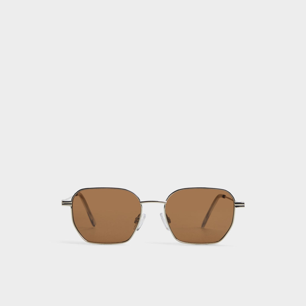 Aldo Flyynn in Silver - Rectangle sunglasses Men