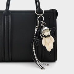 Aldo Astrobear in Black Silver Multi - Bag charm Bags|Accessories