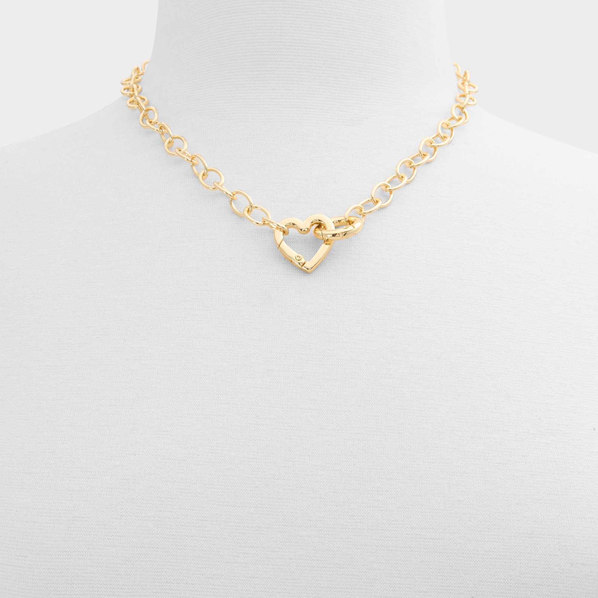Aldo Heartclip in Gold - Customizable necklace Accessories