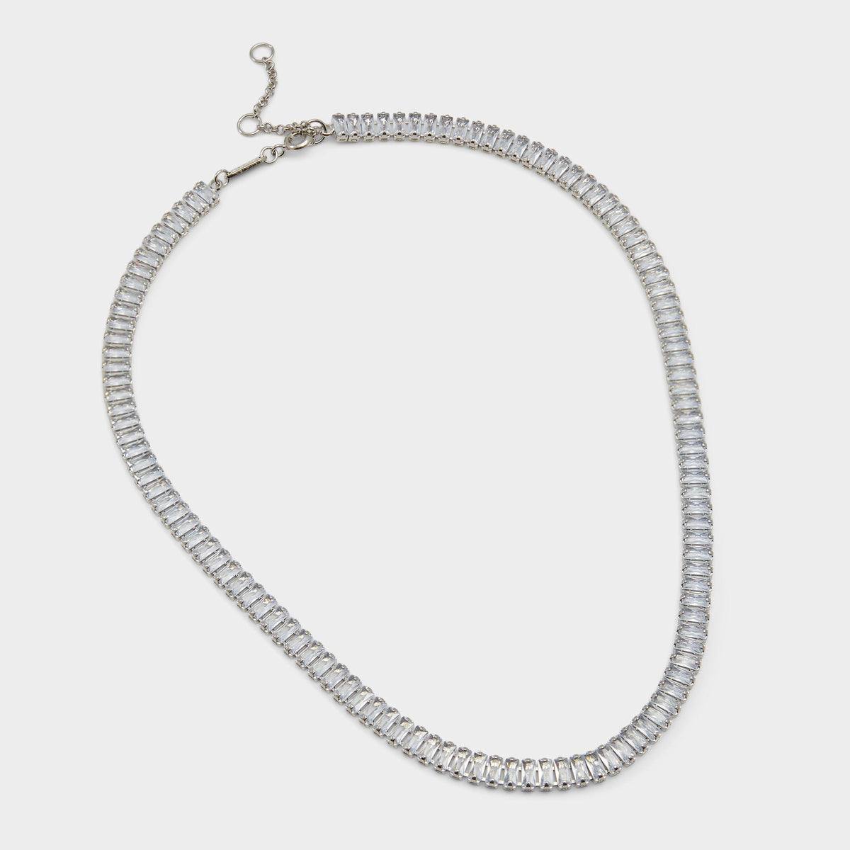 Aldo Maliana Silver/Clear Multi Women's Necklaces - Choker necklace Accessories